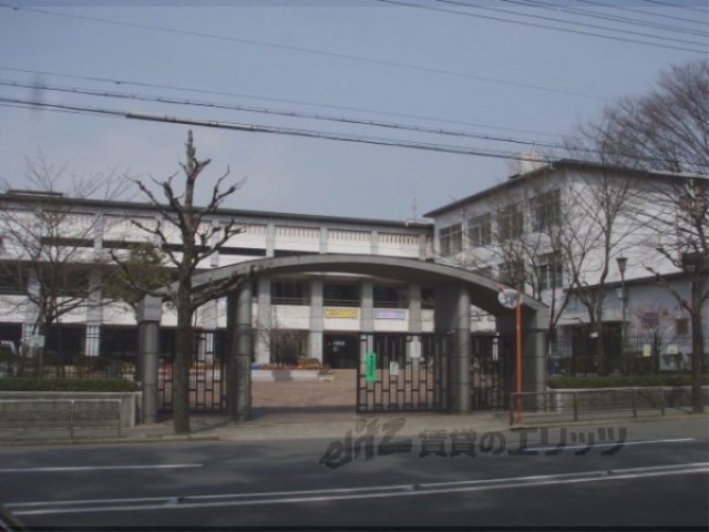 【京都市左京区石原町のマンションの小学校】