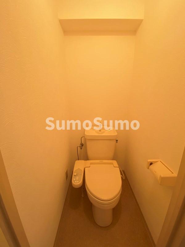 トイレ　ゆったりとした空間のトイレです