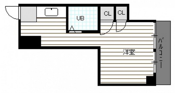 【広島市南区宇品海岸のマンションの間取り】