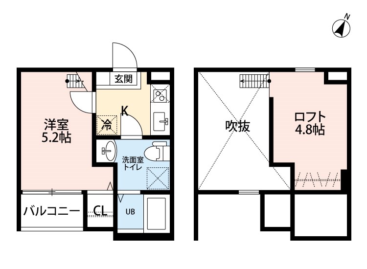 I　kea（アイケア）の間取り