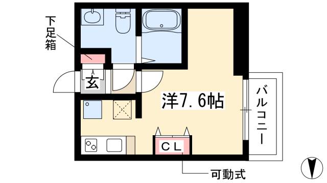 ライブコート丸の内の間取り