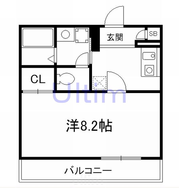 アンプルールフェール椋の間取り