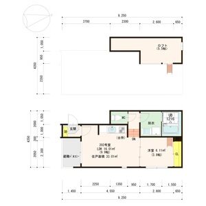 ルミナス野並の間取り