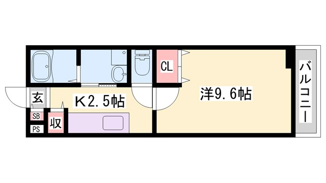 グリーン・ローズの間取り