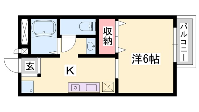 メゾン東坂の間取り