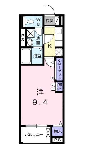 エレガントカーサIIIの間取り