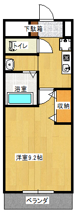 ネオパレス亀岡の間取り