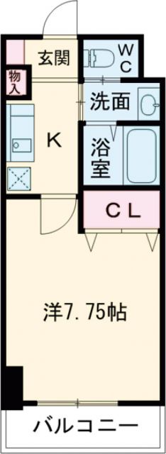 リヴィックスマンションの間取り