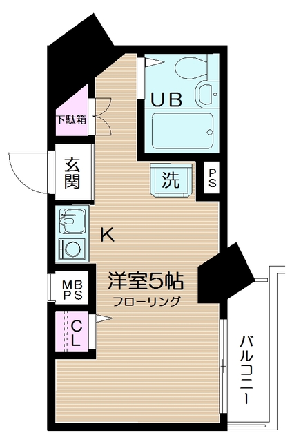 日神パレステージ石川町の間取り