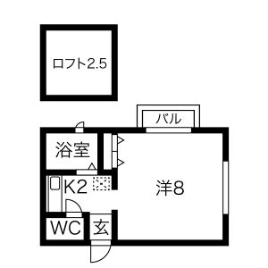 イーストグリーンの間取り