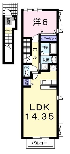 アプローズの間取り