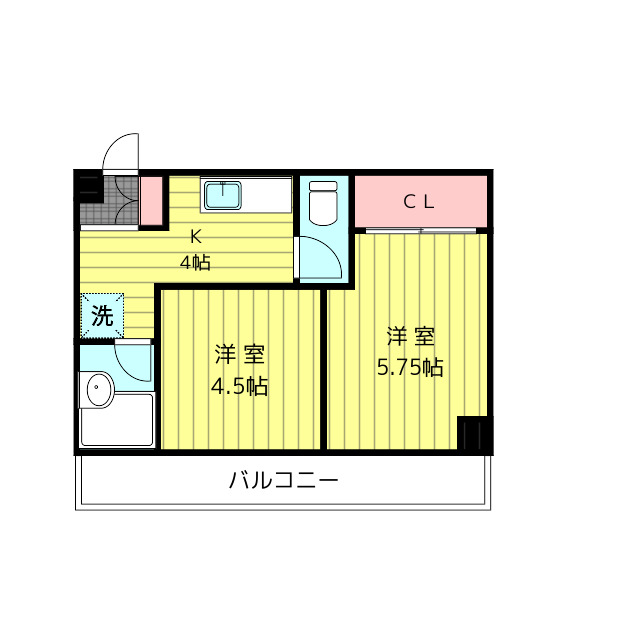 田中１ｓｔビルの間取り