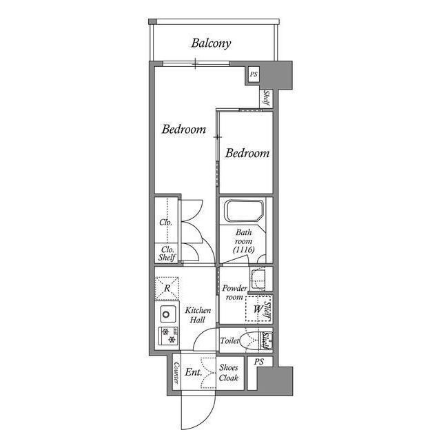 ACP Residence 亀戸の間取り