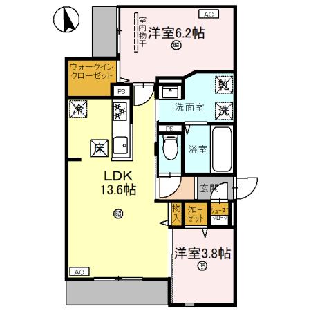 （仮称）D-ROOM阿倍野区阪南町1丁目PJの間取り