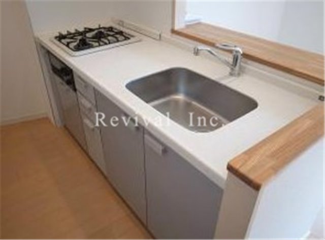 キッチン　料理のしやすいシステムキッチンです