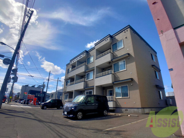 建物外観　札幌市東区北二十四条東「レガート北２４」