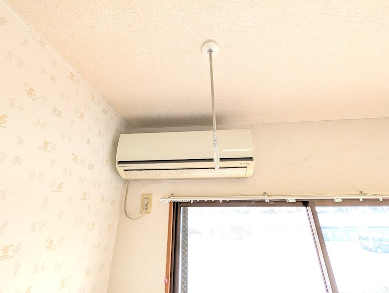 その他設備　快適なエアコン付き