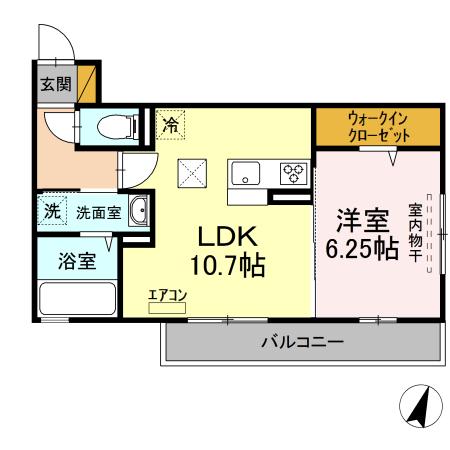 ミツハウスヘキサの間取り