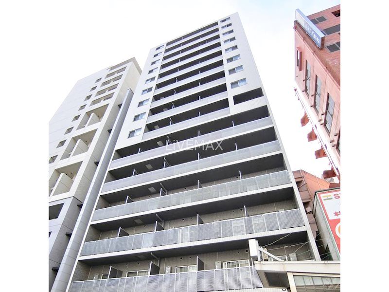 建物外観　家具家電付きセットアップ賃貸