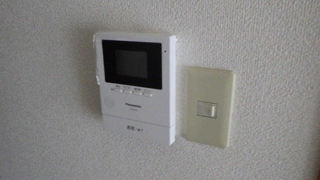 セキュリティ　モニター付きインターホン