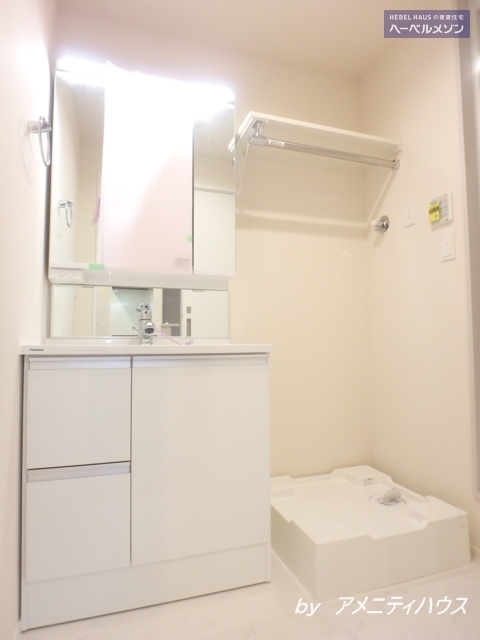 洗面設備　[参考]同建築会社ヘーベルメゾンの施工例（現況優先）