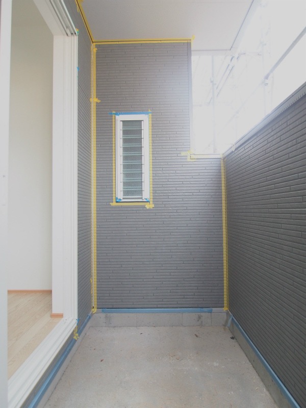 バルコニー　※反転タイプのお部屋