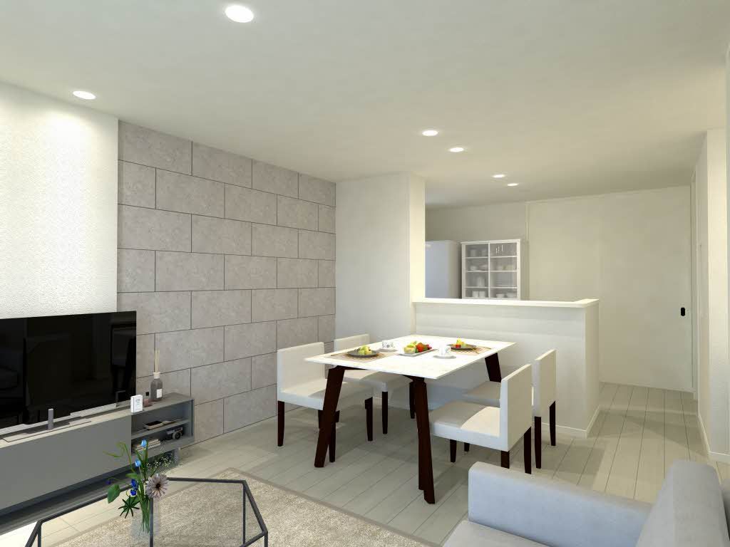 その他部屋・スペース　完成予想図／家具等は配置のイメージで物件に付属しておりません