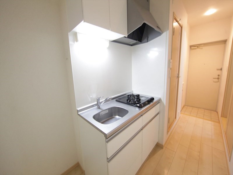 キッチン　システムキッチン（ガス2口コンロ付）