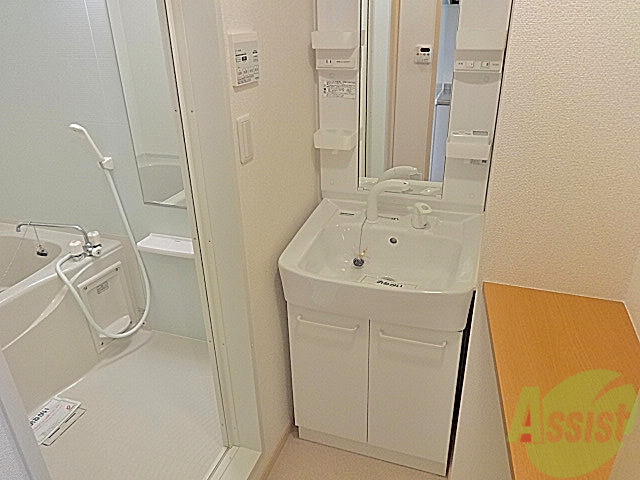 洗面設備　洗髪洗面台で、使いやすそうでとてもいいですよね～☆