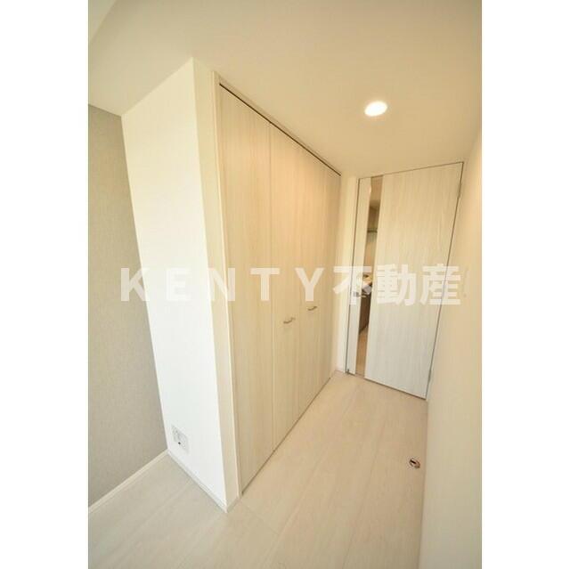 収納　ちょっとした収納スペースも充実しています