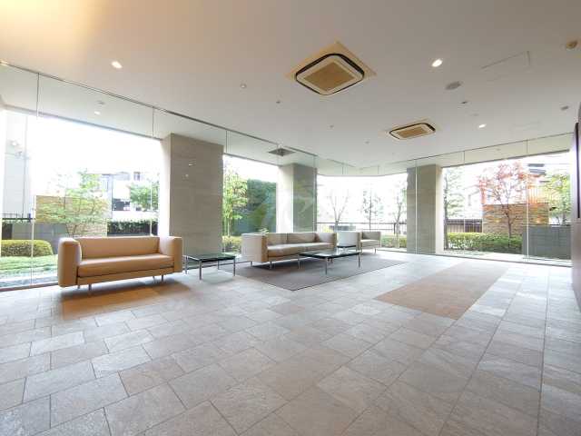 ロビー　パークアクシス白金台