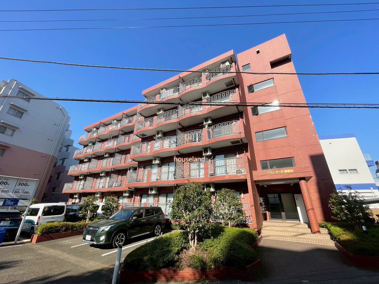 建物外観　記載の電話番号でリアルタイムな空室状況をお伝えいたします