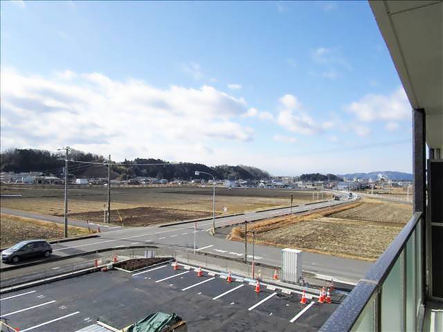 眺望　ベランダから見た眺望です