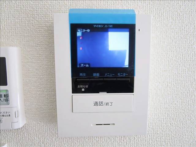 セキュリティ　録画機能付きのカラーＴＶホンです