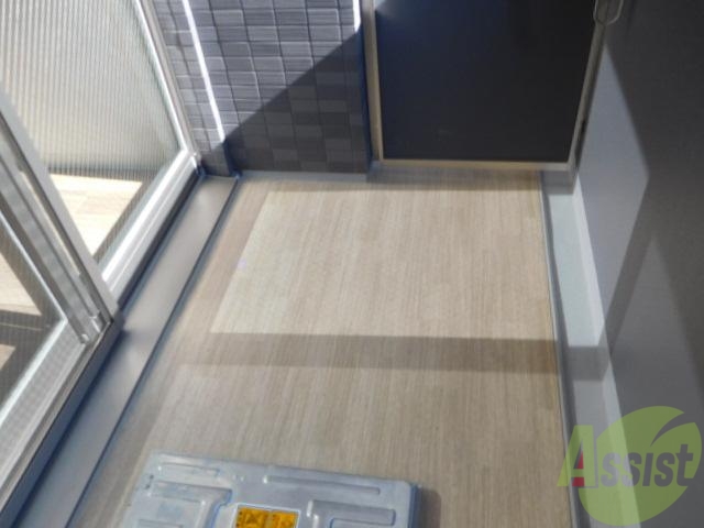 バルコニー　風通しの良いバルコニーです。