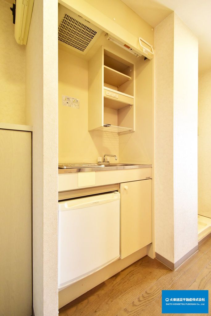 キッチン　ミニ冷蔵庫付き