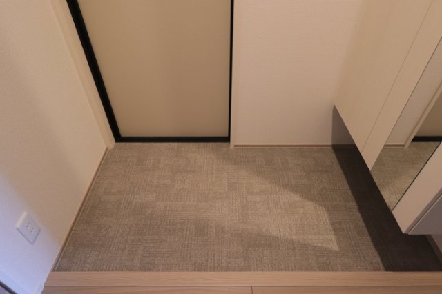 玄関　シューズボックス付きの玄関です★