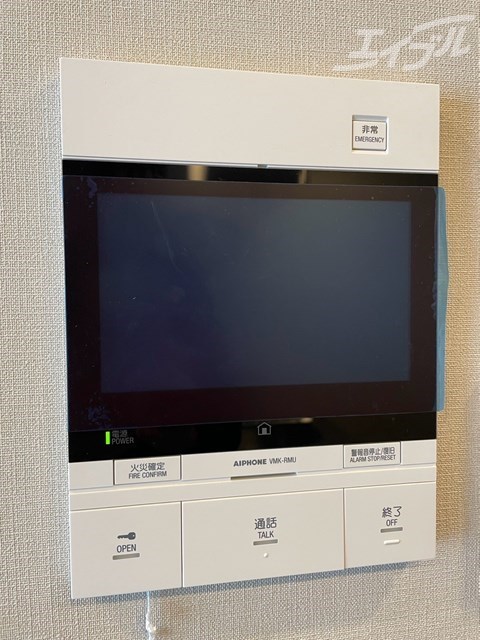 セキュリティ　安心のモニター付きインターホンです！