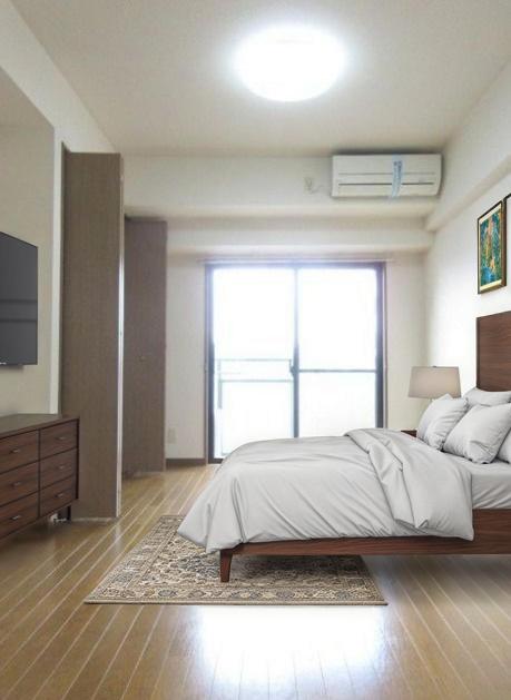 居室・リビング　CG家具のため実際は家具が付きません