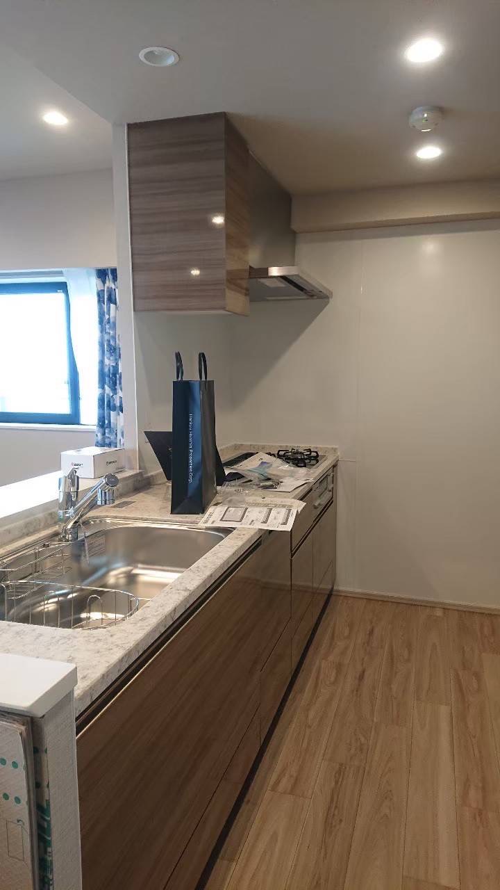 キッチン　ジオ福島野田The Marks　キッチン　写真の家具・備品は