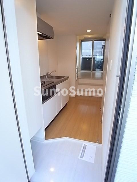 玄関　収納もある玄関です