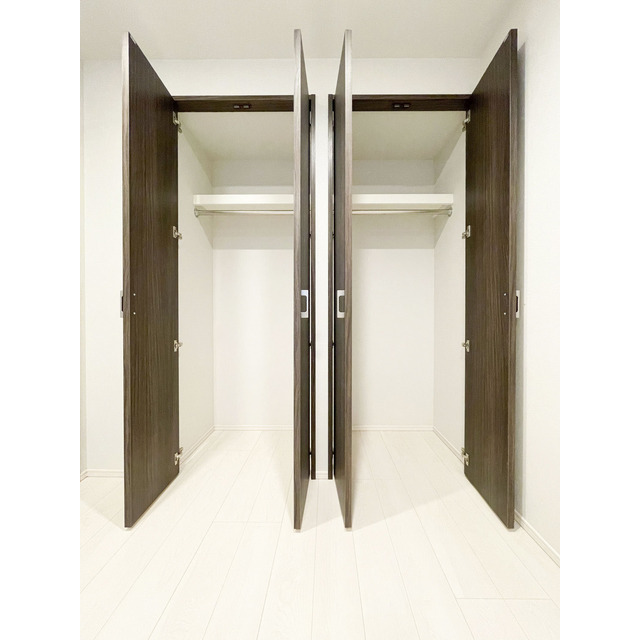 収納　大きなスペースがあり、収納には困りません