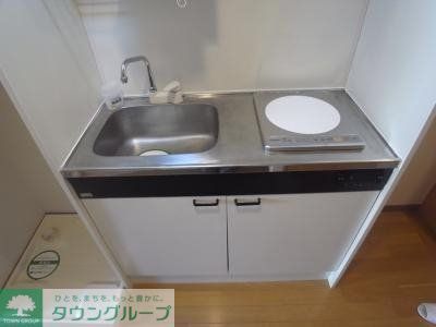 キッチン　1口IHコンロ