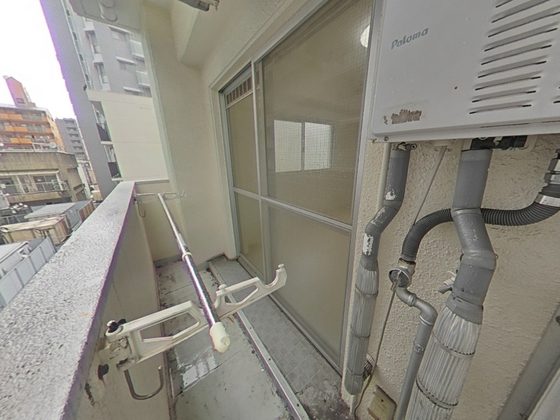 バルコニー　※別部屋の写真です