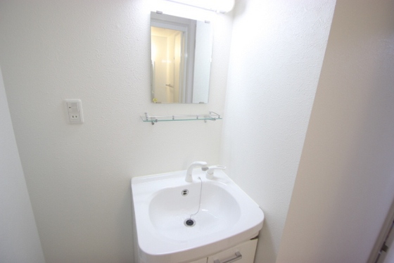洗面設備　※別号室の写真です。