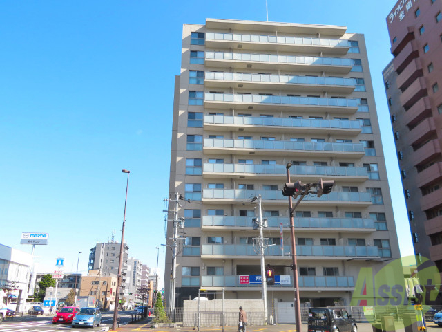 建物外観　仙台市宮城野区小田原山本丁「グラン・ドミール小田原山本丁」