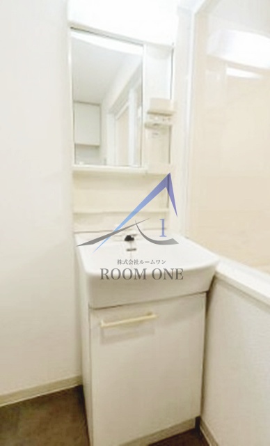 洗面設備　洗面台です。