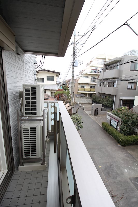 バルコニー　見晴らし良好