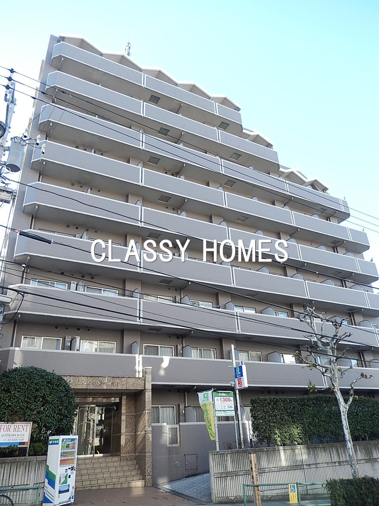 建物外観　1999年竣工　メゾン・ド・ヴィレ高輪魚らん坂：外観