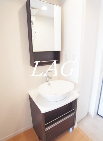 洗面設備　洗面台です。